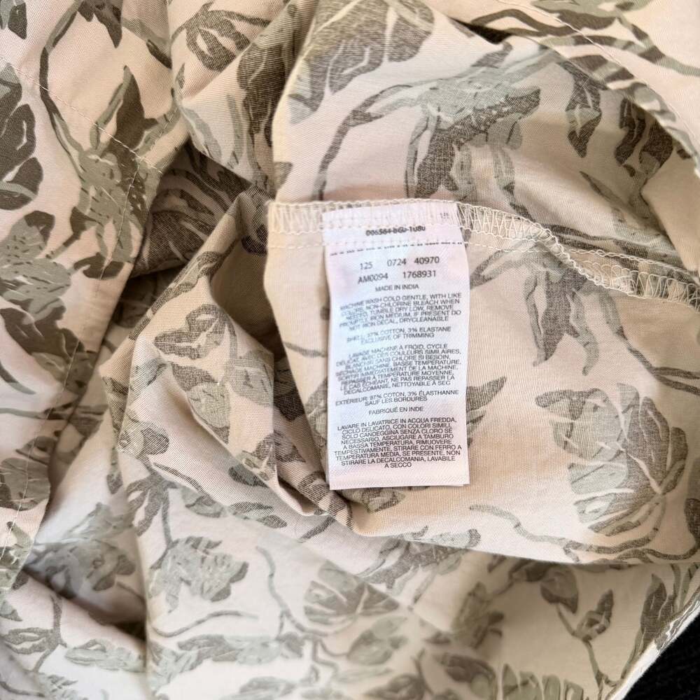 Columbia Rapid Rivers Button Down Leaf Pattern Me… - image 4